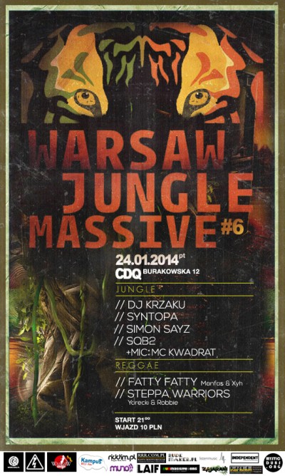 2014.01.24 Warsaw Jungle Massive 6 Warszawa CDQ