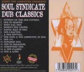 Soul Syndicate - Dub Classics - tył