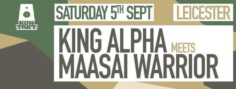 King Alpha Meets Maasai Warrior // 05.09.2015 // Leicester