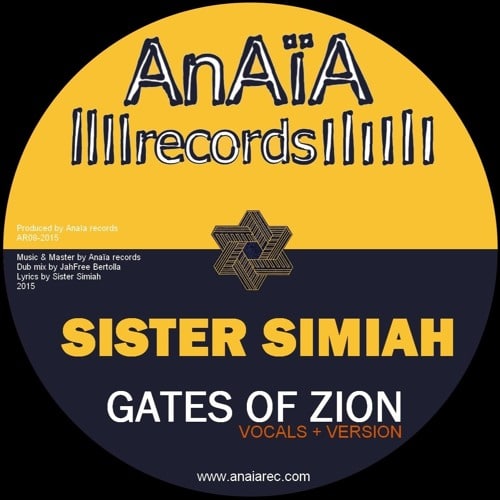 [Recenzja] Sister Simiah & Jah Free – „Gates Of Zion” (AnAïa records)